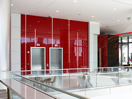 Toughened Painted Glass