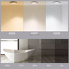 Frameless Illuminated Defogger Round Wall Mirrors Digital Mirror Bathroom LED Mirror