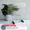 8mm10mm Office Full Height Tempered Glass Wall Partition Glass