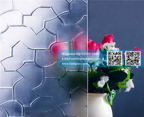 七巧板压花玻璃