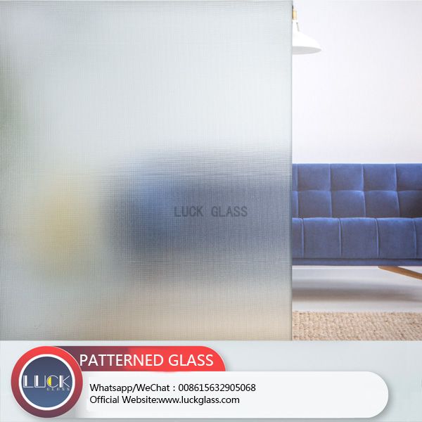 4mm 5mm 6mm clear patterned glass manufacturer shower fluted ribbed clear texture decorative moru glass panel sheet
