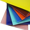 Colorful coating back painted glass for building decorative glass