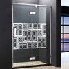 [ Customized size fixed glass ] Toughened Shower Room Glass 
