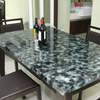 Jade Glass Hotel Screen Transparent Background Wall Cladding for interior home decoration 