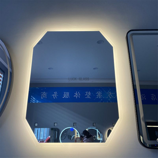 Contemporary Modern Wall Lamp Mounted Large Mirror With Light Espejo For Apartment Hotel Smart Mirror Square Bathroom Led Mirror