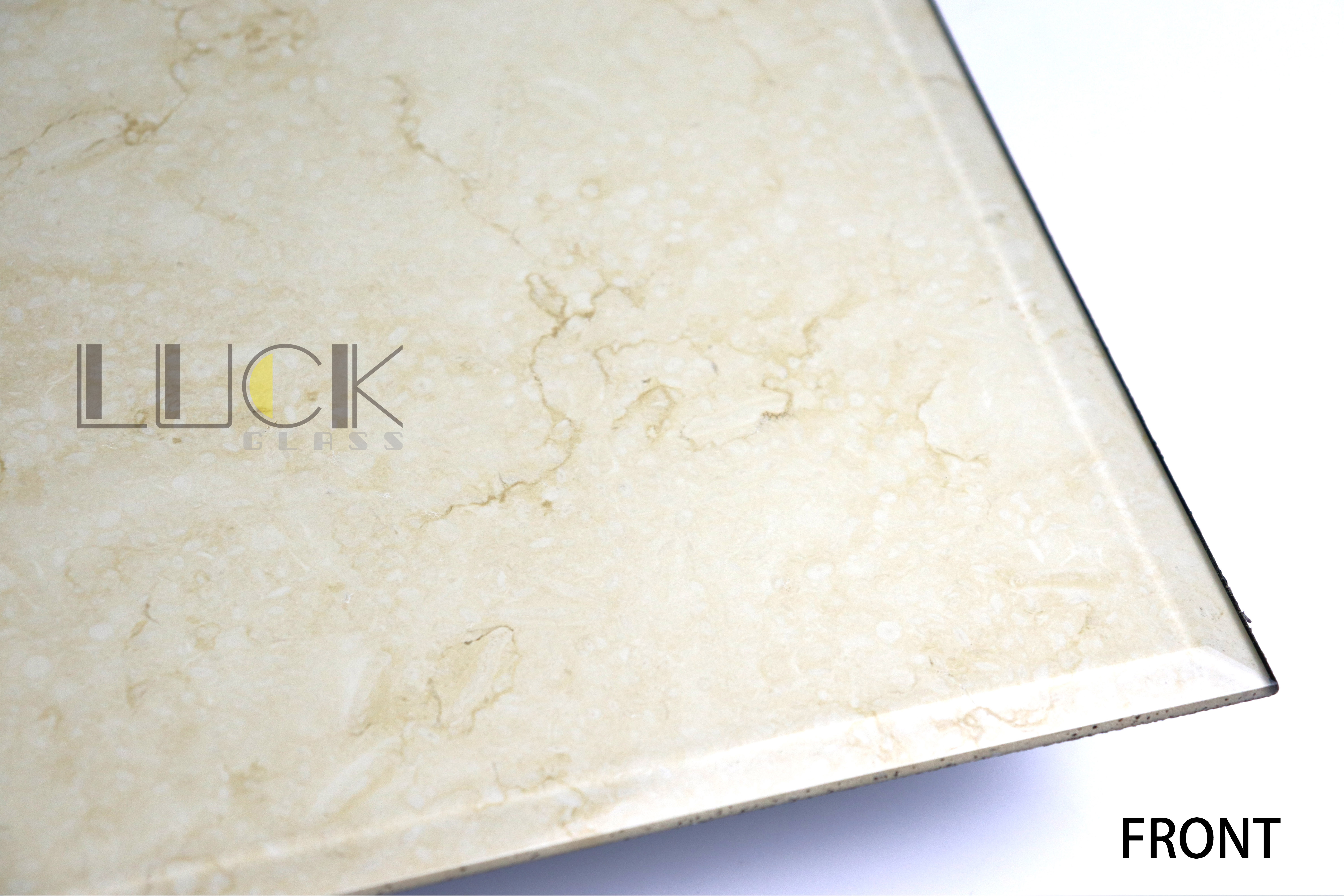 Environmentally friendly and dirty marble tabletop glass